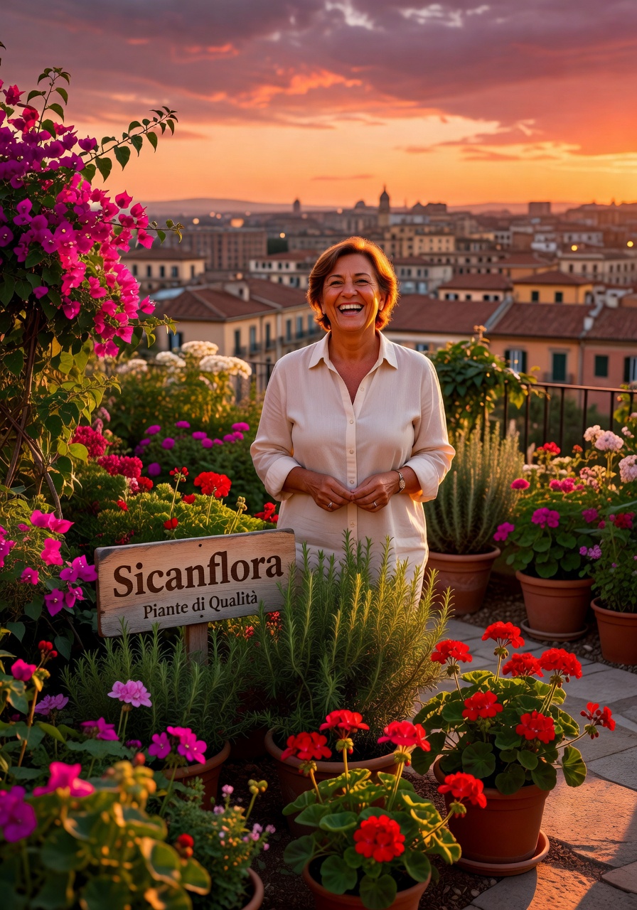 happy customer garden